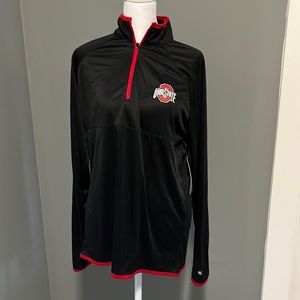 1/4 zip Ohio state men’s small light weight long sleeve shirt. Perfect gift